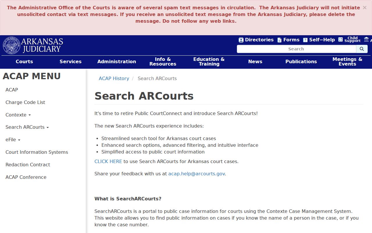 Drew County civil docket Search ARCourts coverage