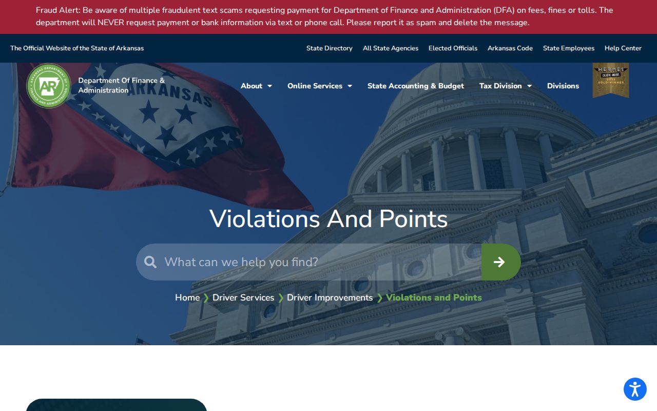 Drew County traffic court failure reporting codes